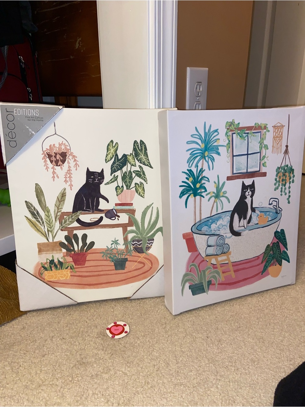 Homegoods Cat Canvas Prints